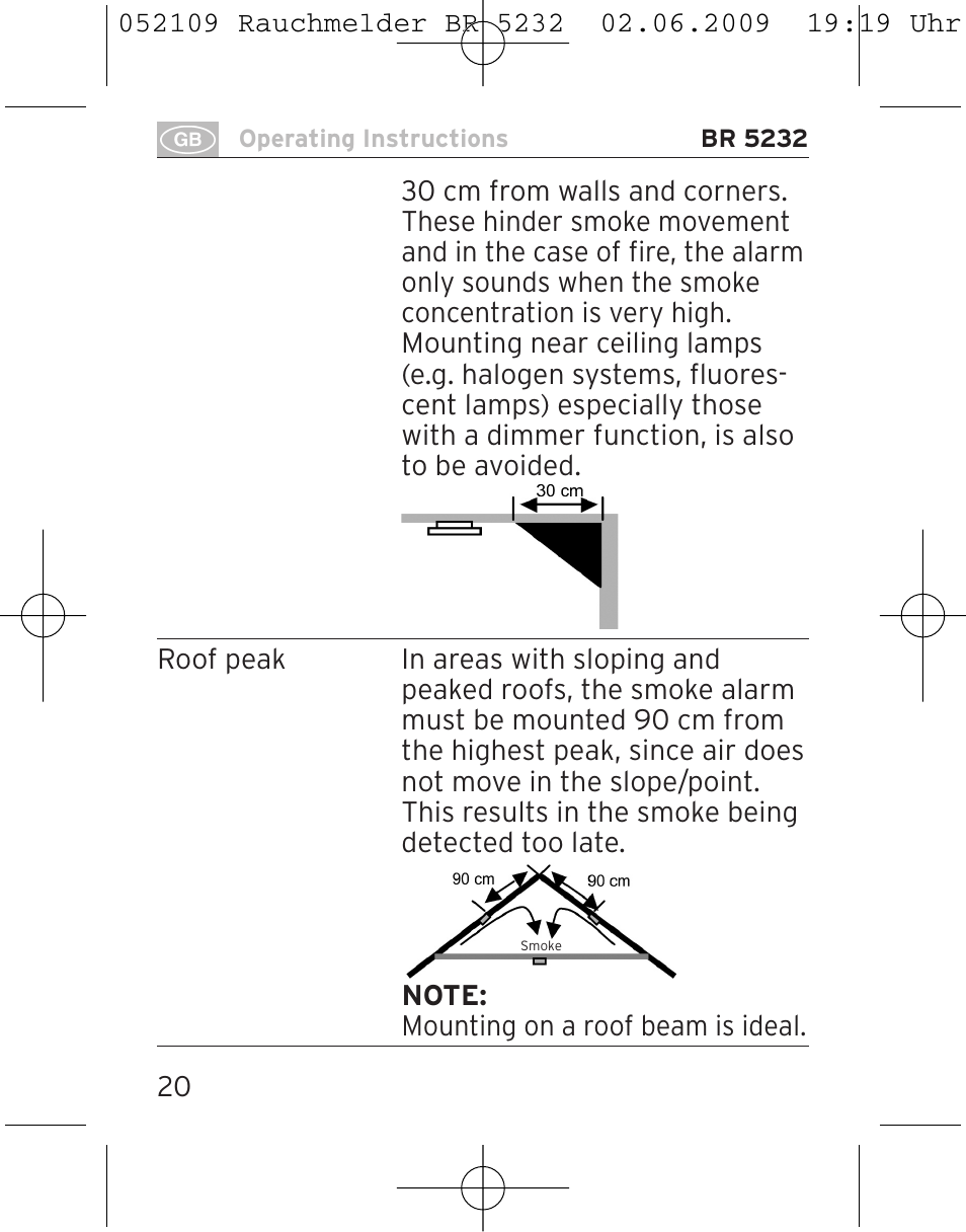 Brennenstuhl Smoke Alarm BR 5232 connect 230V User Manual | Page 20 / 104