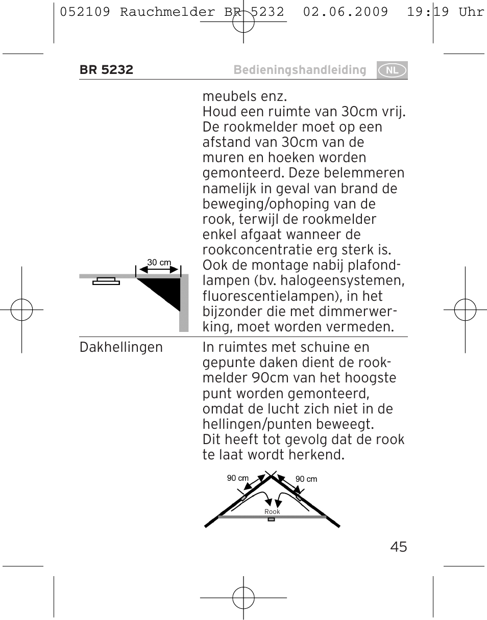 Brennenstuhl Smoke Alarm BR 5232 connect 230V User Manual | Page 45 / 104