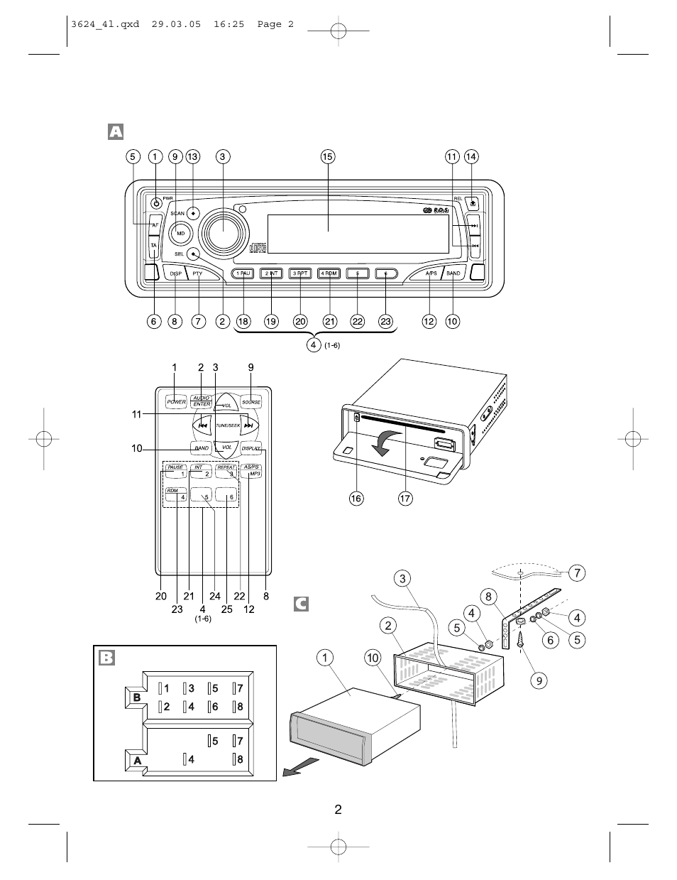 Vitek VT-3624 User Manual | Page 2 / 28