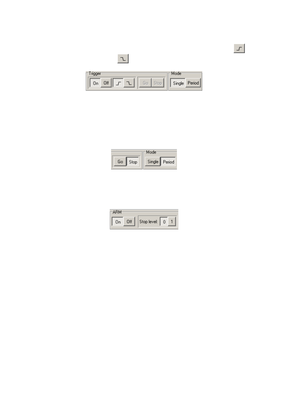 “period” mode, Waveform screen | Dataman 530 Series User Manual | Page 20 / 36
