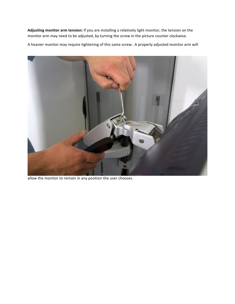 Ergotech One-Touch FlexView User Manual | Page 13 / 13