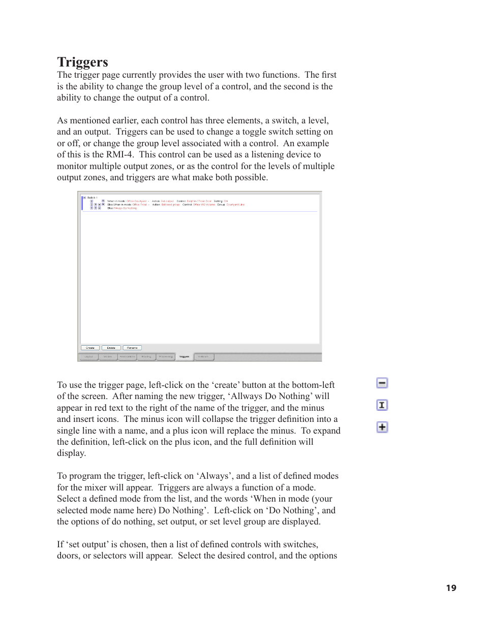 Triggers | Ivie iFlex 2400 Series User Manual | Page 21 / 29