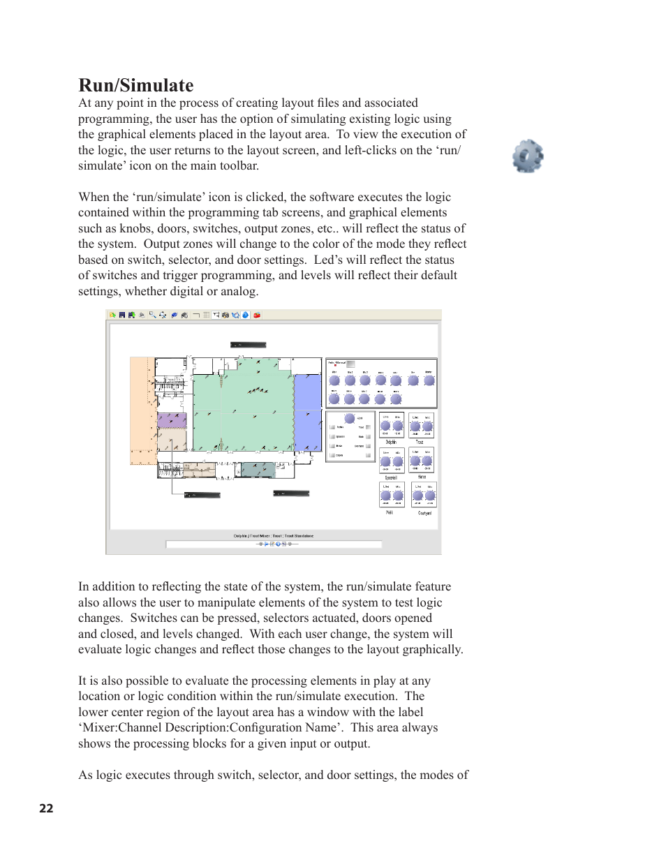 Run/simulate | Ivie iFlex 2400 Series User Manual | Page 24 / 29
