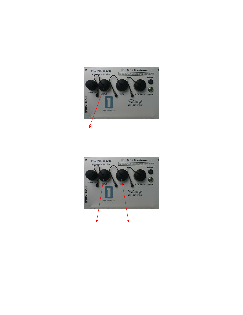 One Systems POPS SUBa User Manual | Page 13 / 18