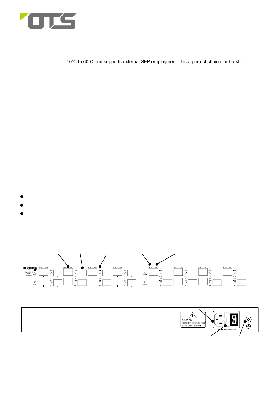 OT Systems ET161161-S User Manual | 4 pages