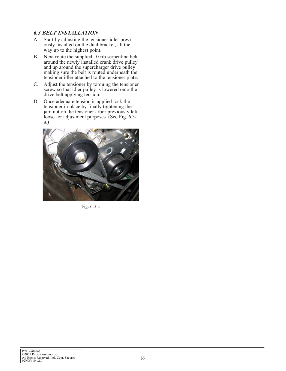 Paxton Superchargers Universal Big Block Mopar 440 Carbureted System User Manual | Page 24 / 32