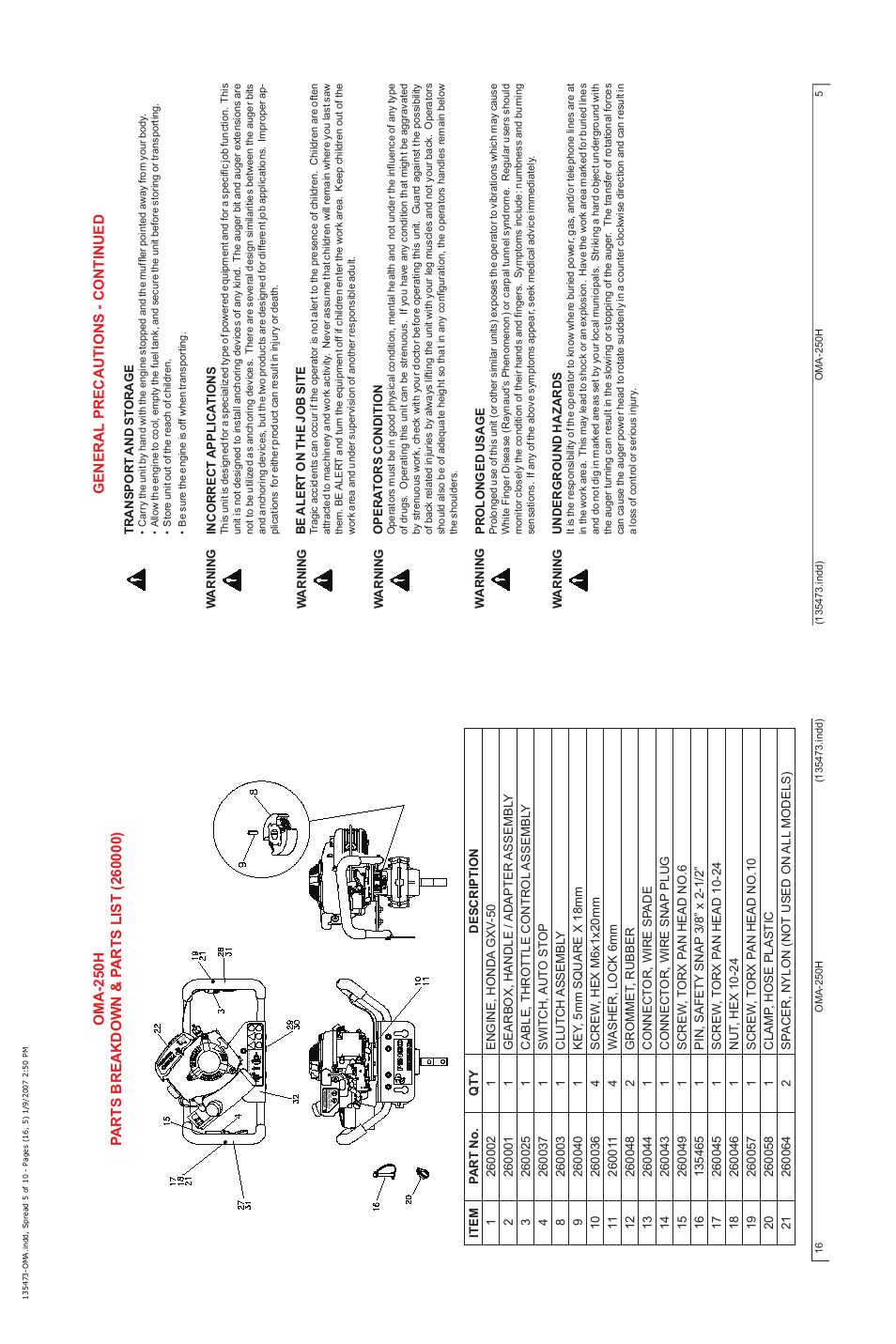 Pengo OMA-250H User Manual | Page 5 / 10