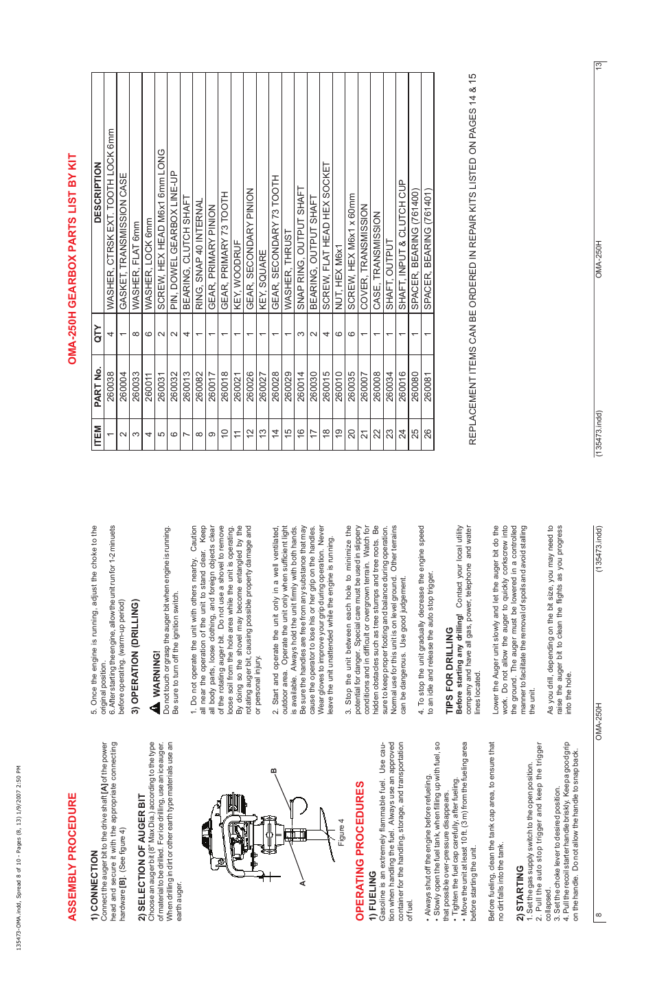 Pengo OMA-250H User Manual | Page 8 / 10