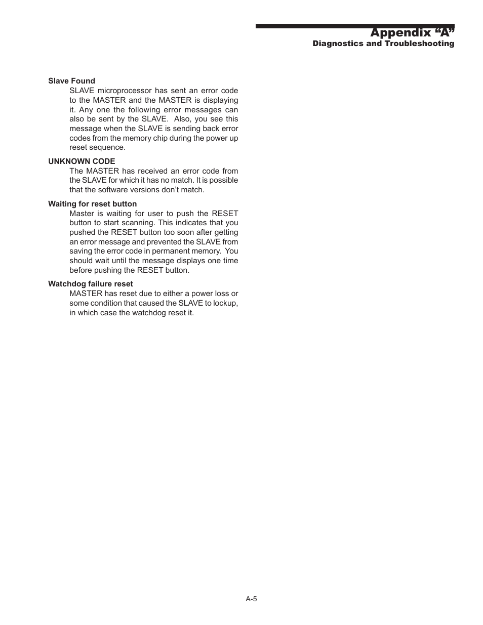 Appendix “a | Pinnacle Systems MG User Manual | Page 37 / 48