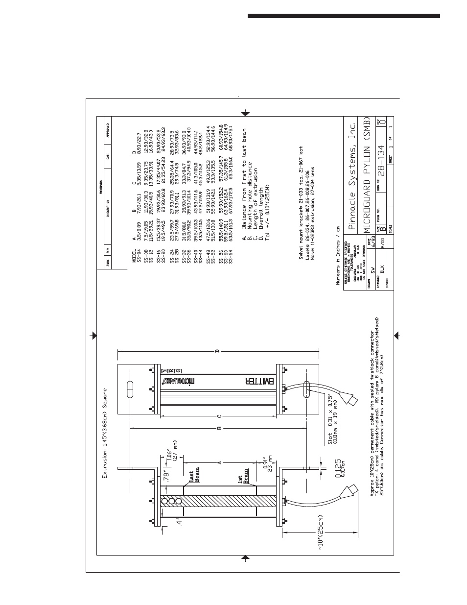 Dimensions | Pinnacle Systems SS User Manual | Page 25 / 40