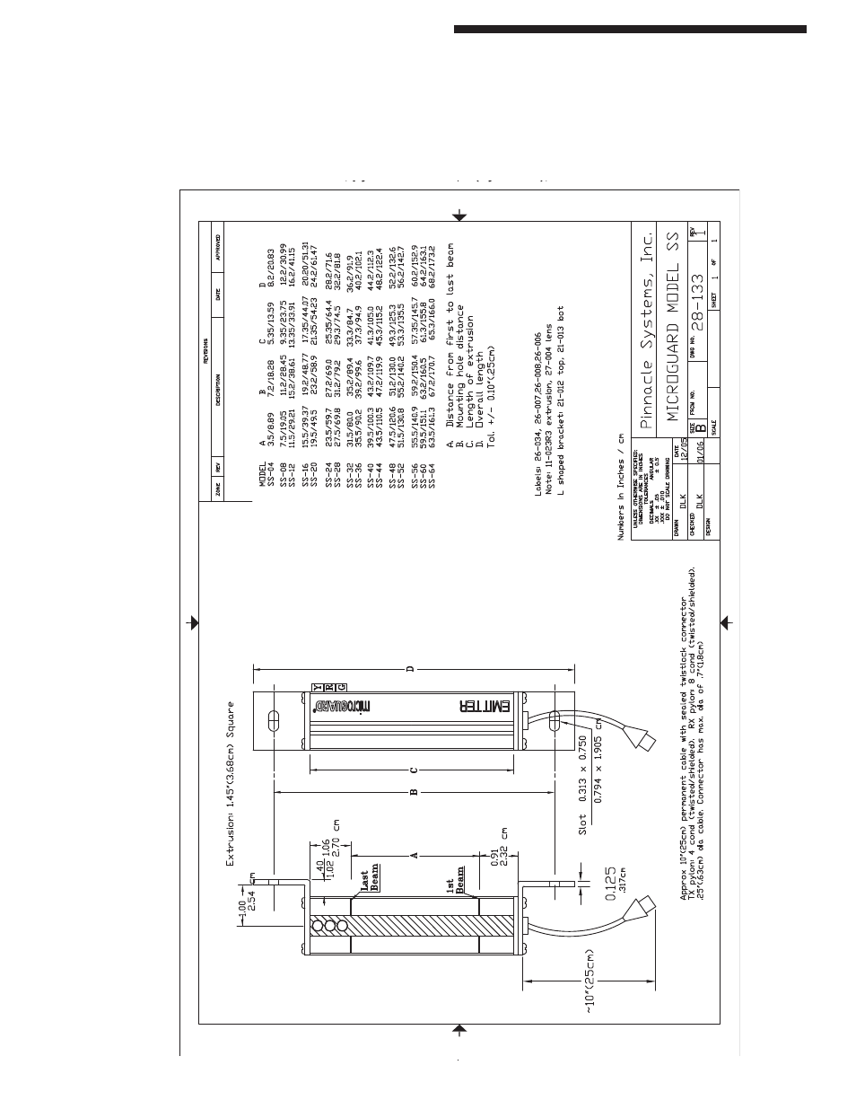 Dimensions | Pinnacle Systems SS User Manual | Page 27 / 40