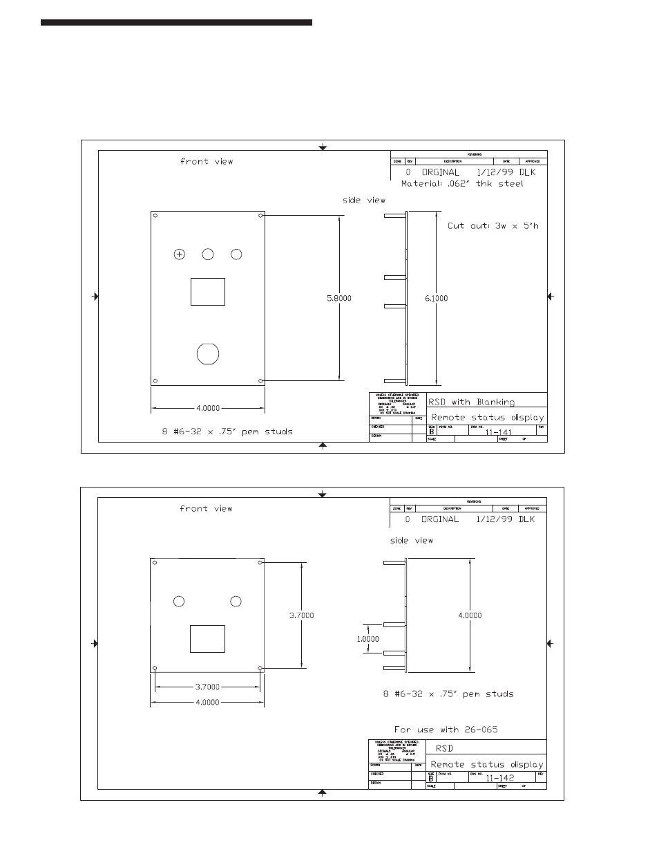 Dimensions | Pinnacle Systems SS User Manual | Page 28 / 40