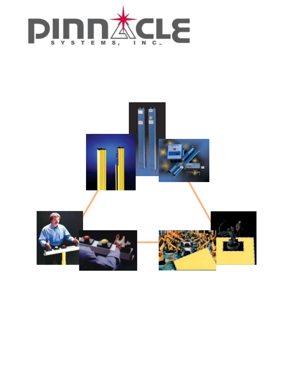 Safety sensors and controls for industry, Tems safety light curtains ergonomic palm buttons, Safety mat systems | Pinnacle Systems SLT Series User Manual | Page 3 / 32