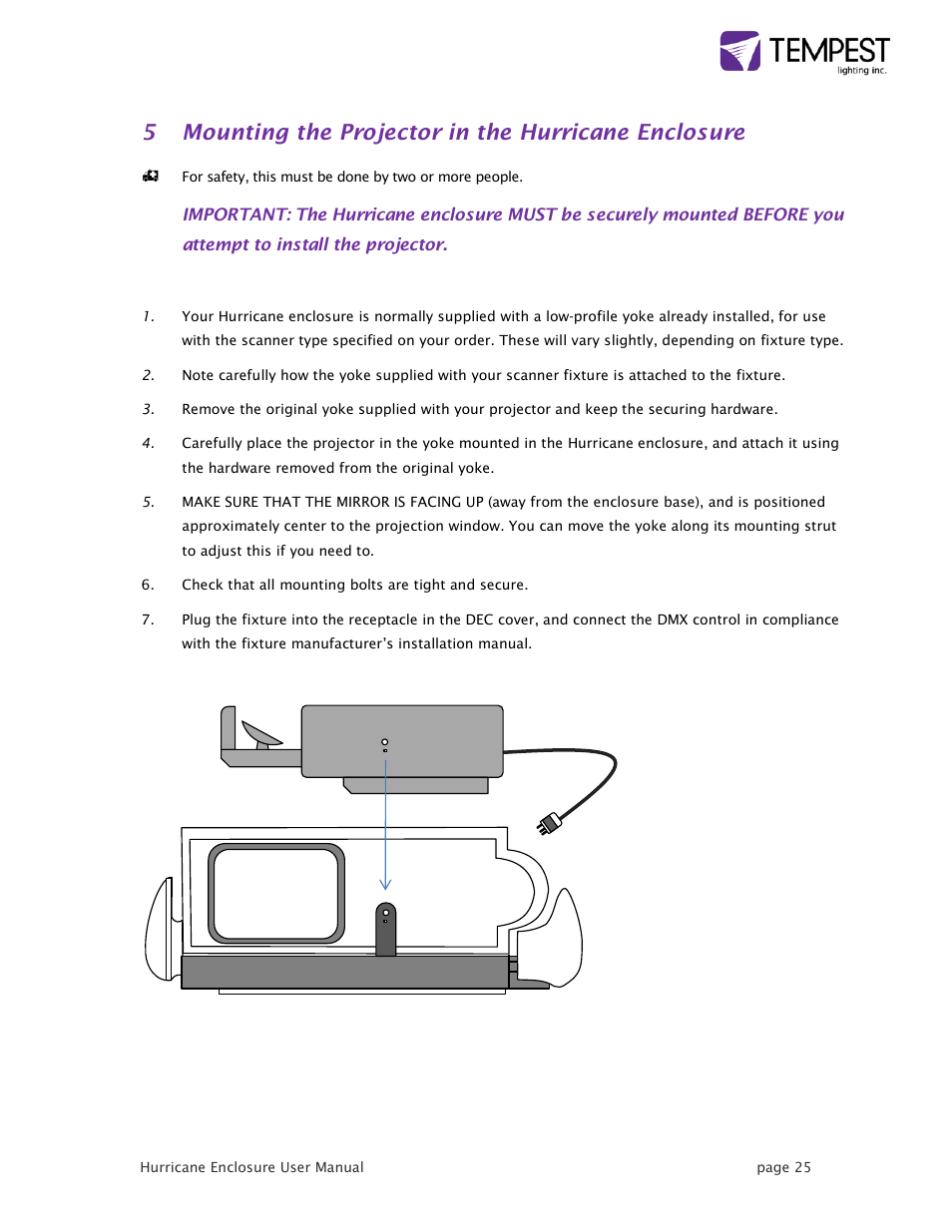 Tempest Hurricane User Manual | Page 25 / 47