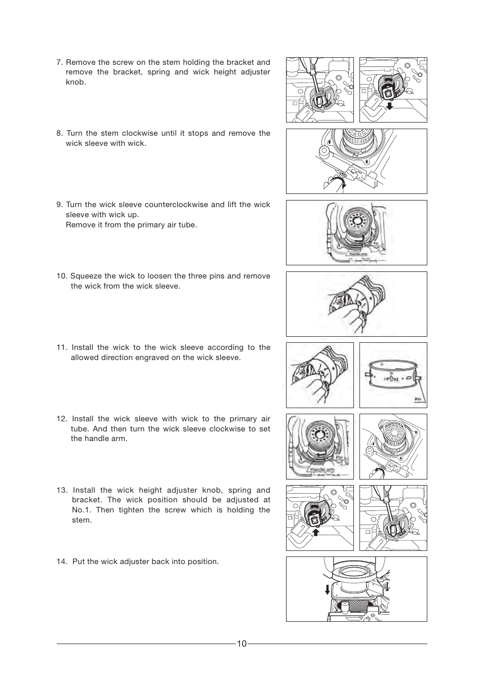 Toyotomi RCA-2800 User Manual | Page 11 / 16