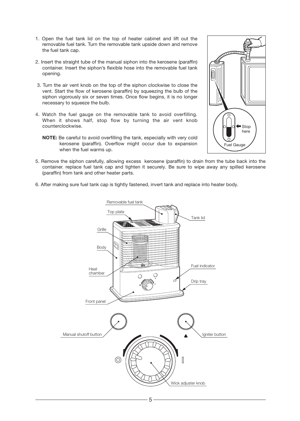 Check befo, Lighting | Toyotomi RCA-2800 User Manual | Page 6 / 16