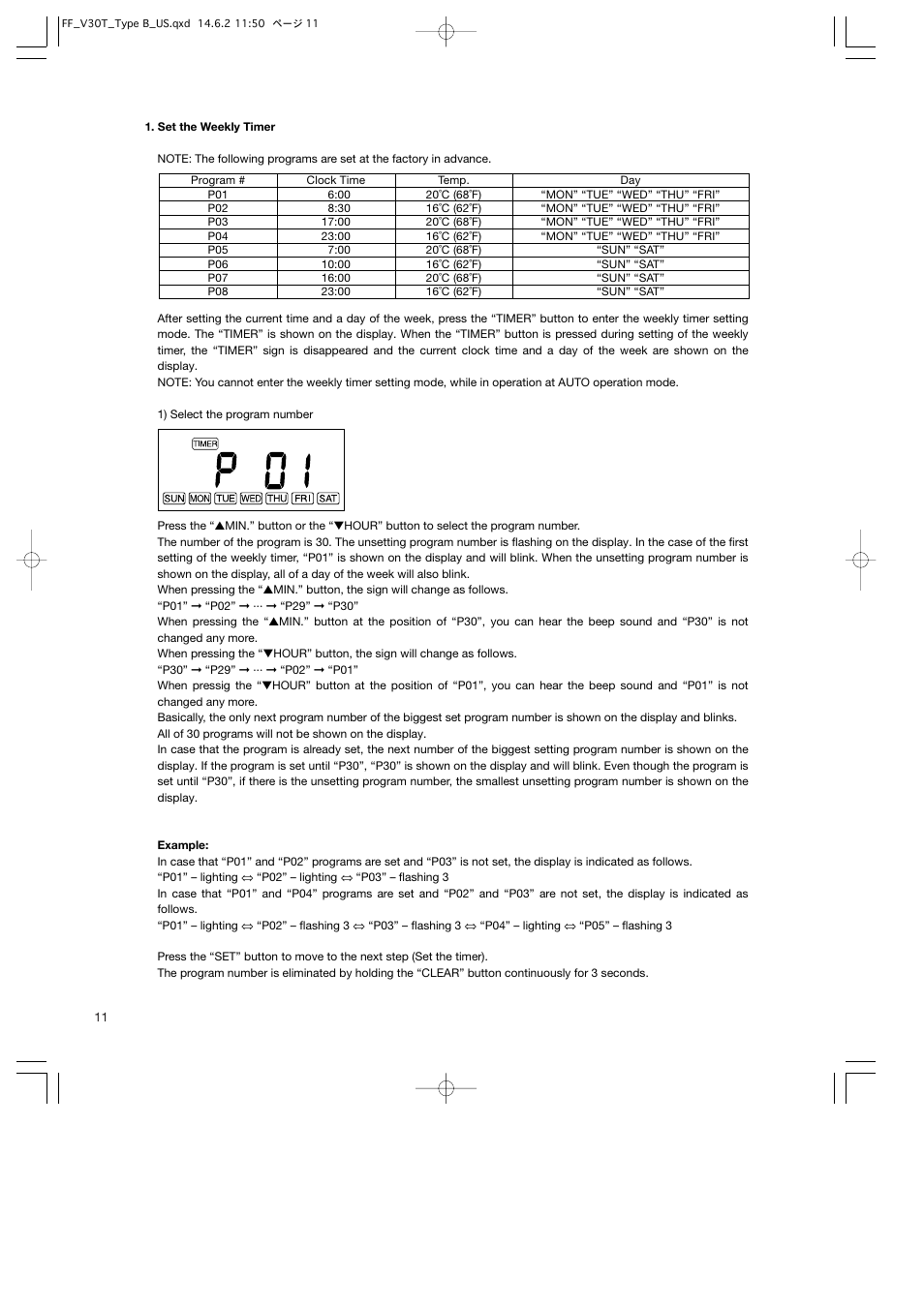 Toyotomi FF-V30T User Manual | Page 12 / 28