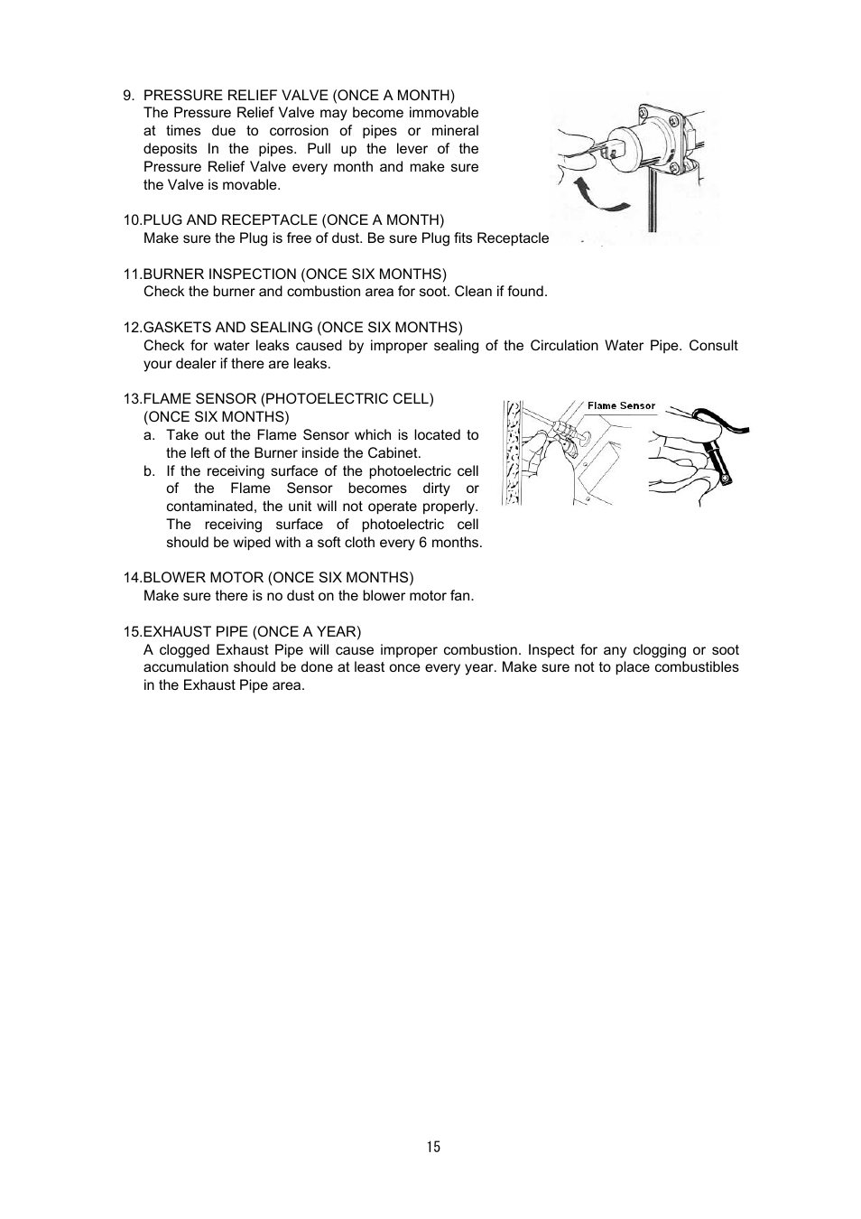 Toyotomi FB-38N(FS) User Manual | Page 15 / 41