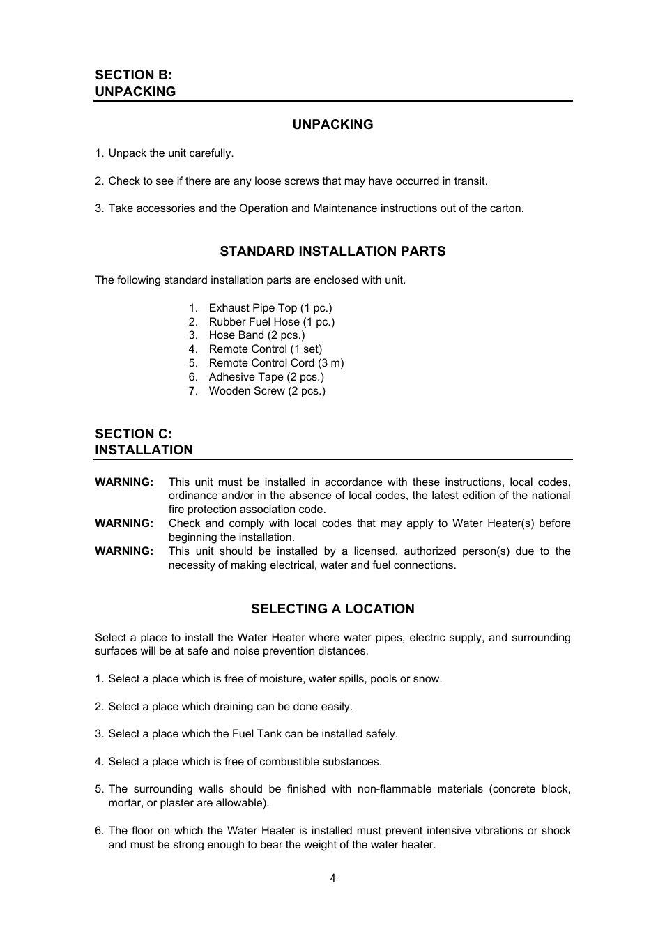 Toyotomi FB-38N(FS) User Manual | Page 23 / 41