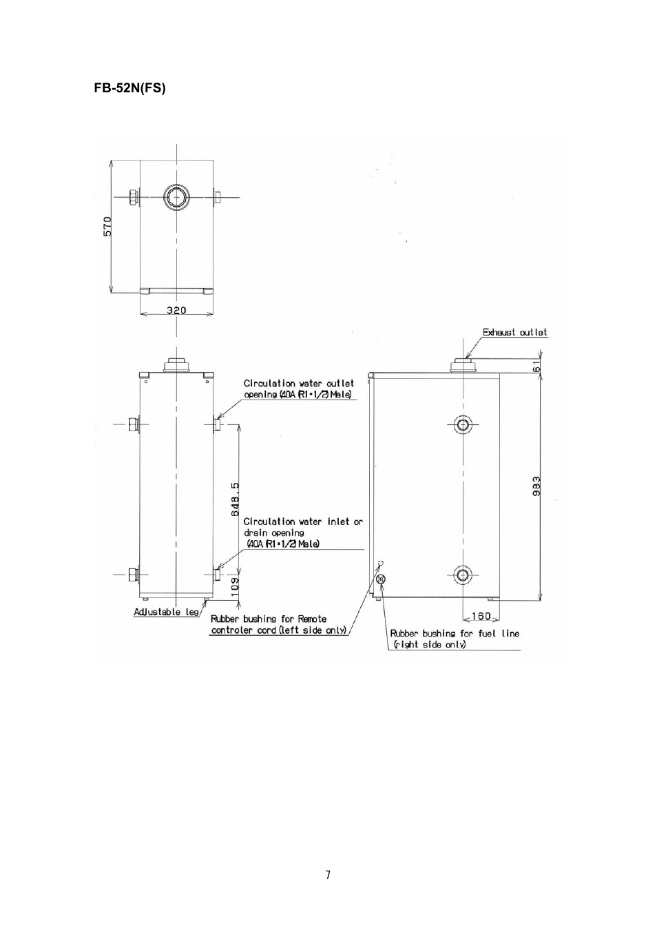 Toyotomi FB-38N(FS) User Manual | Page 7 / 41