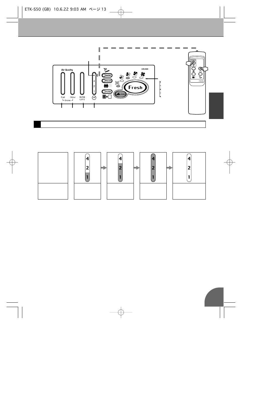 Operation procedure, 2timer operation, English | Toyotomi ETK-S50 User Manual | Page 15 / 23