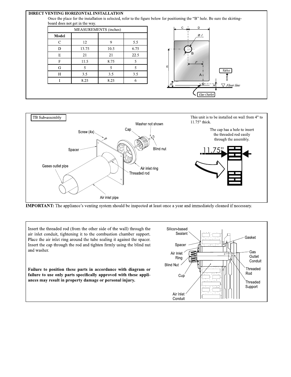 United States Stove Company DV8 User Manual | Page 9 / 28