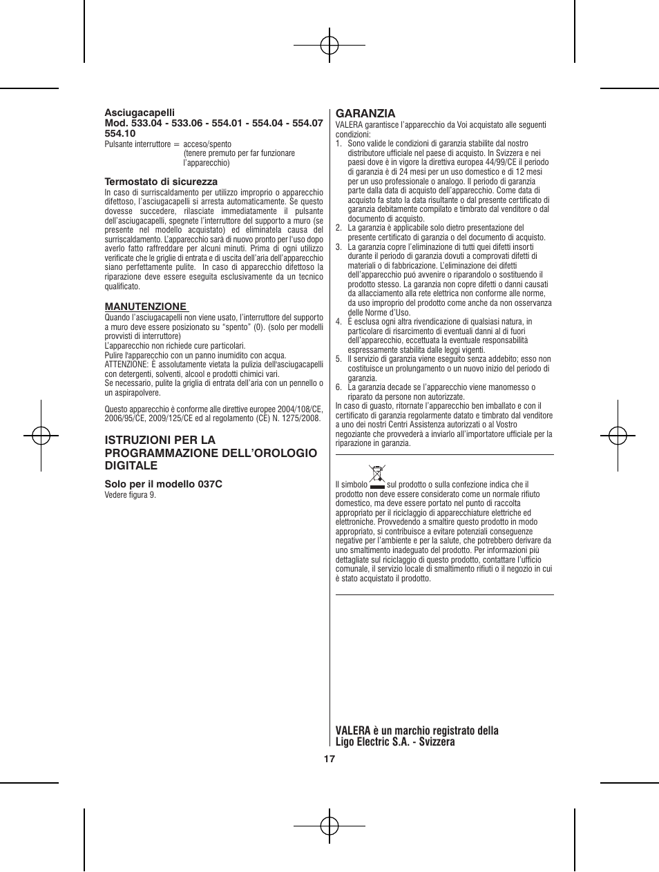 VALERA Premium 1600 Shaver 1600 W User Manual | Page 13 / 62