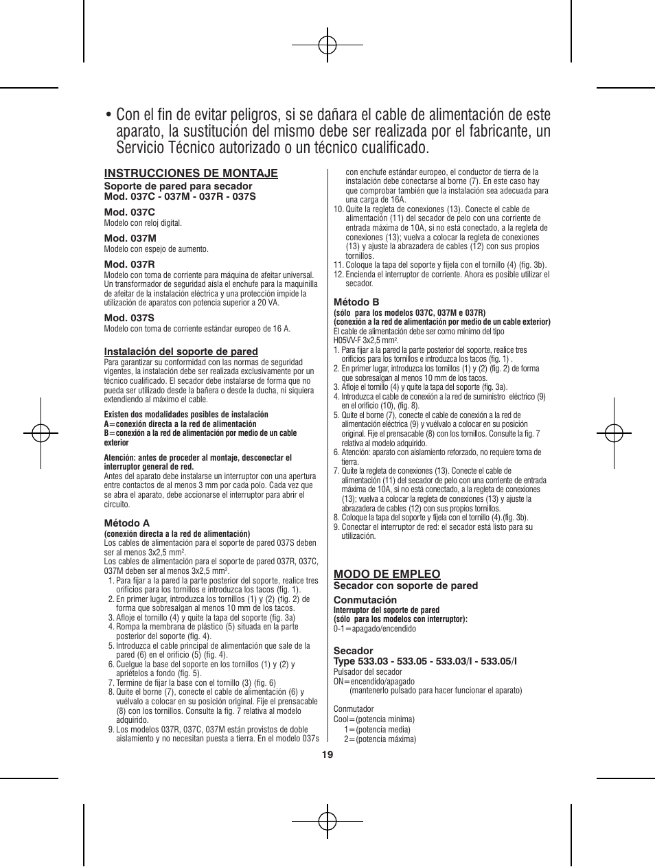 VALERA Premium 1600 Shaver 1600 W User Manual | Page 15 / 62