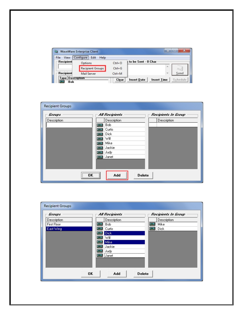 WaveWare Enterprise User Manual | Page 32 / 46