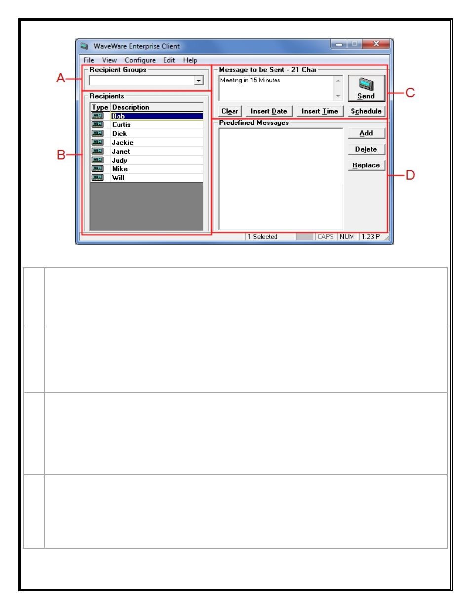 WaveWare Enterprise User Manual | Page 36 / 46