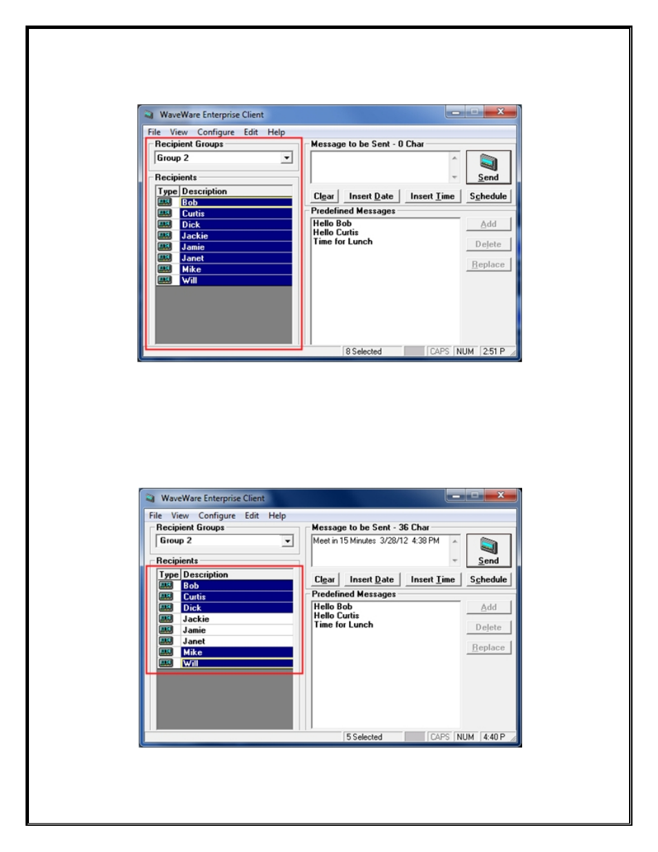 WaveWare Enterprise User Manual | Page 37 / 46