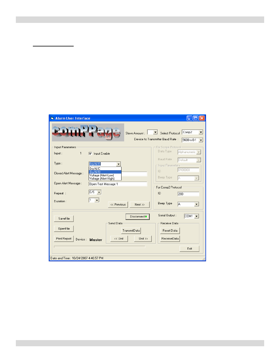 Comp2 | WaveWare comPPage DVIF-10 User Manual | Page 5 / 14