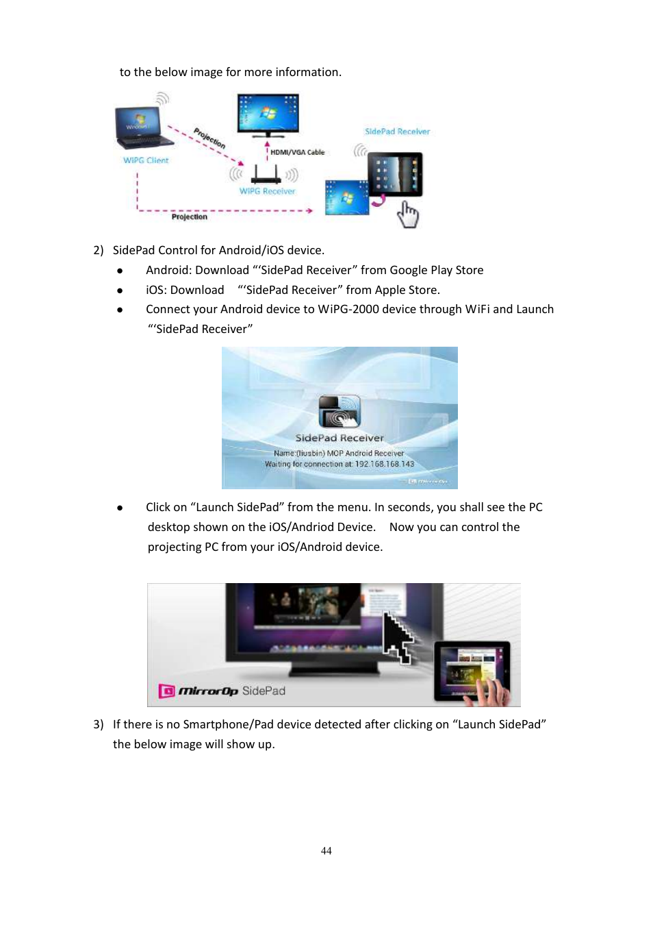 wePresent WiPG-2000 User Manual | Page 44 / 72