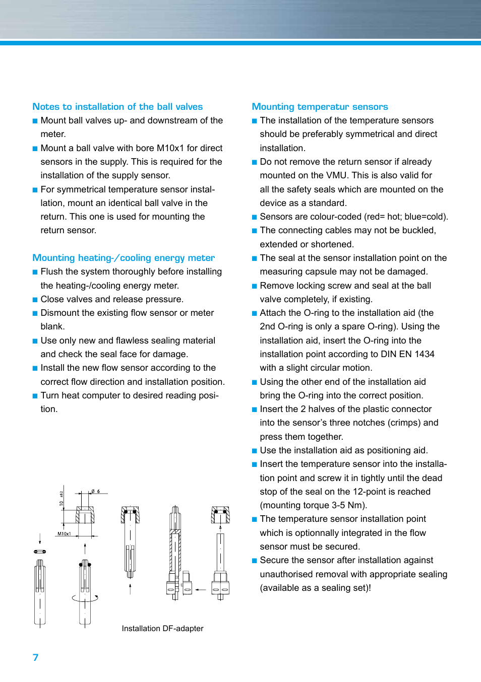 ZENNER zelsius C5 IUF User Manual | Page 7 / 12