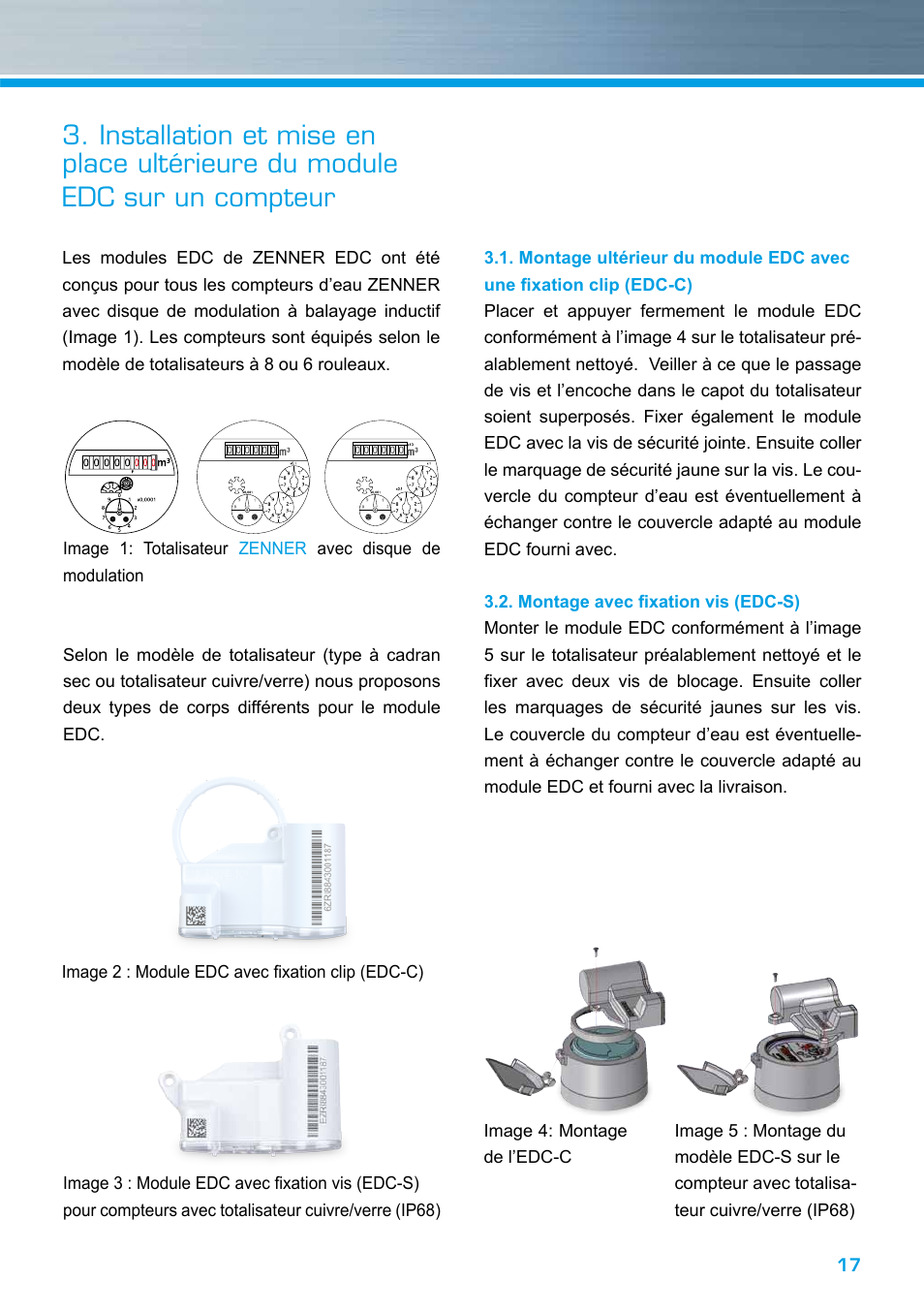 ZENNER EDC – Electronic Data Capture Modul User Manual | Page 17 / 36
