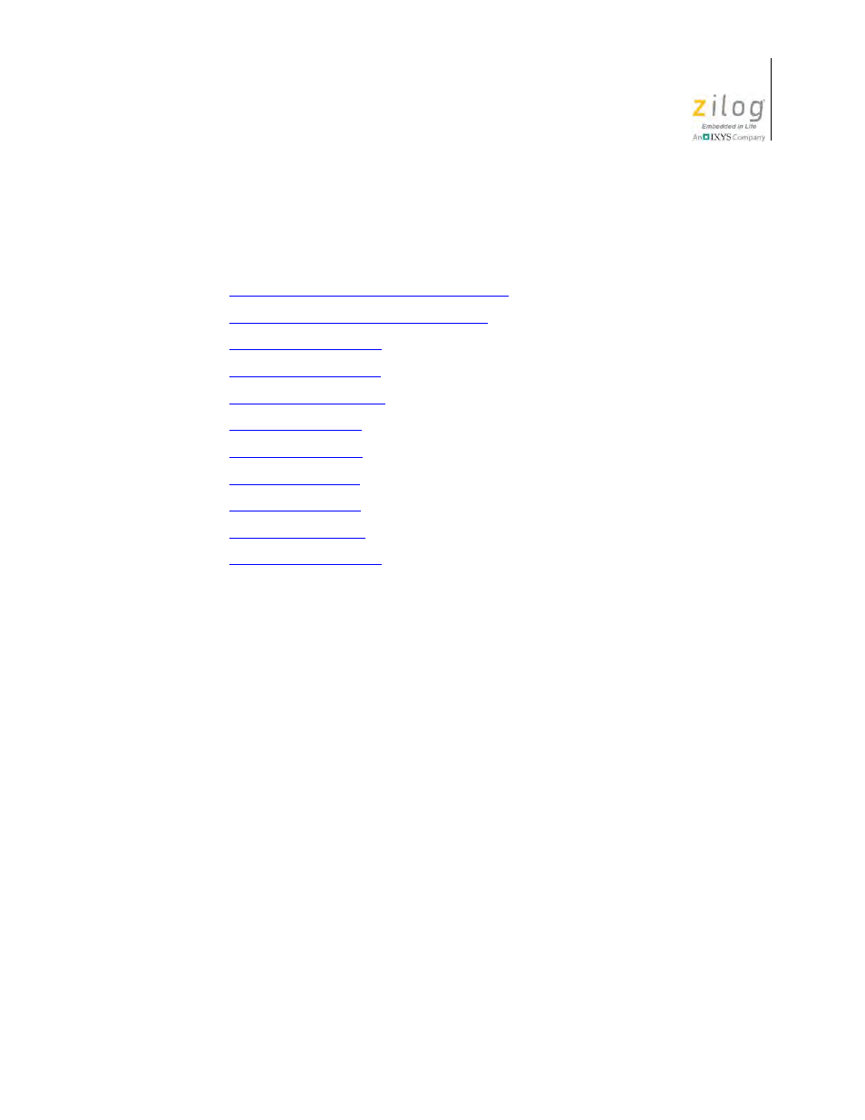 Data directives | Zilog Z8F0130 User Manual | Page 321 / 582
