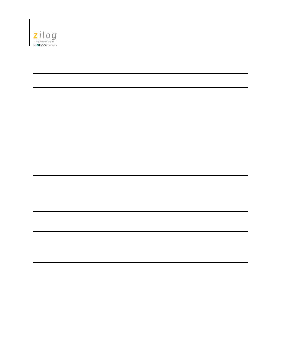 Table 30, General options, Table 31 | Librarian options, Debugger options | Zilog Z8F0130 User Manual | Page 534 / 582