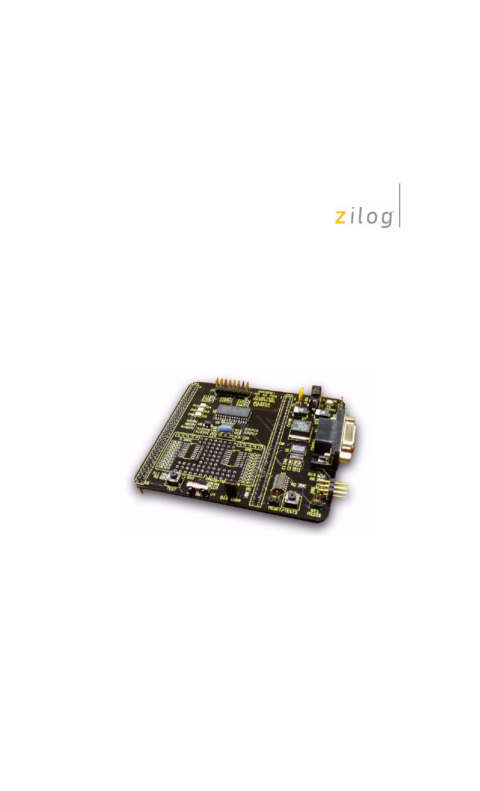 Z8 encore! xp® f042a series development board, Z8 encore! xp, F042a series development board | Zilog Z8F0113 User Manual | Page 9 / 17