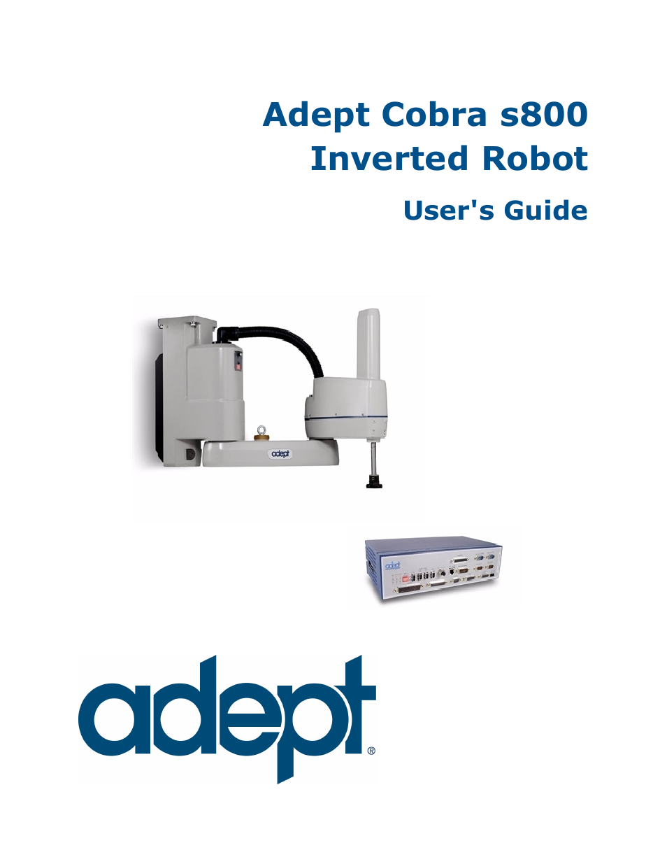 Adept s800 s800 User Manual | 142 pages