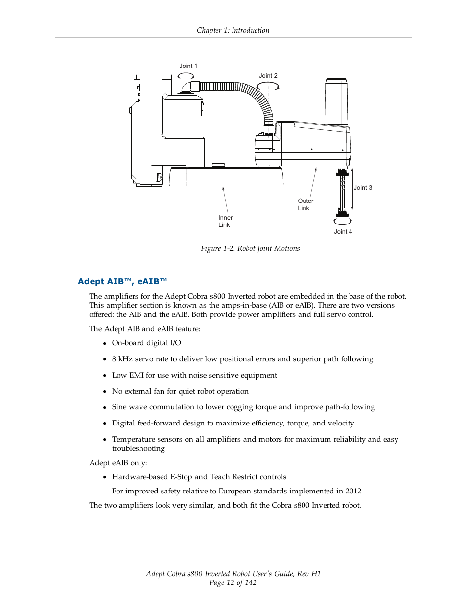 Adept aib™, eaib | Adept s800 s800 User Manual | Page 12 / 142