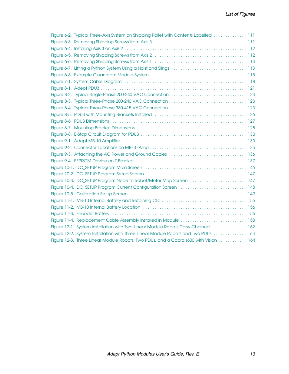 Adept Python User Manual | Page 13 / 170