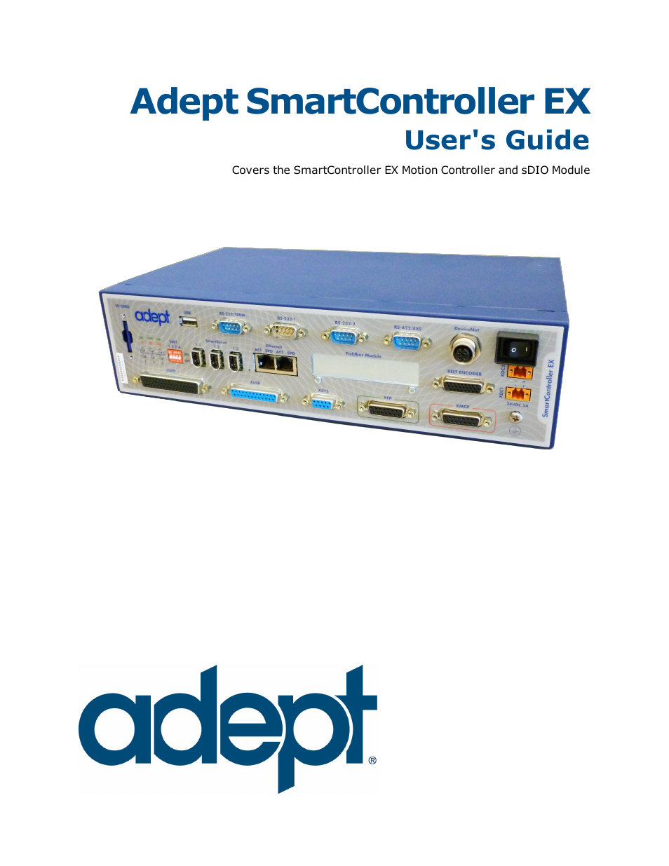 Adept EX SmartContoller User Manual | 96 pages