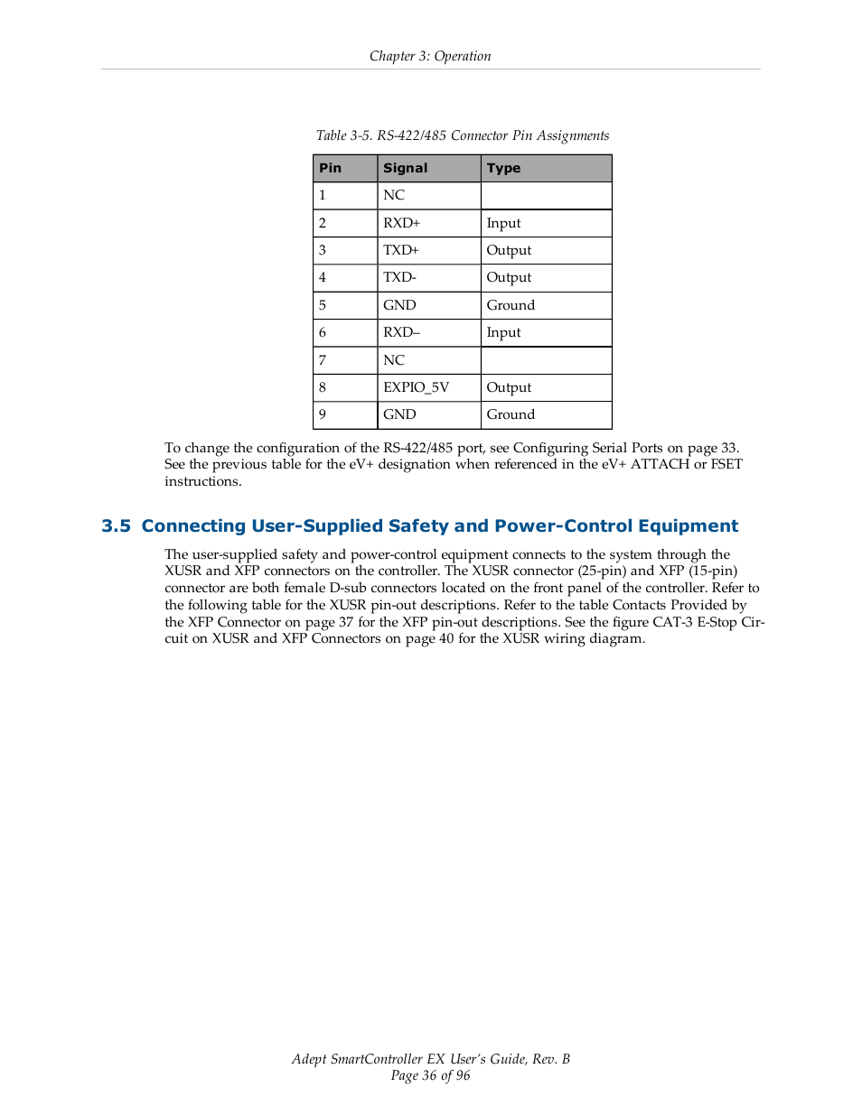 Adept EX SmartContoller User Manual | Page 36 / 96