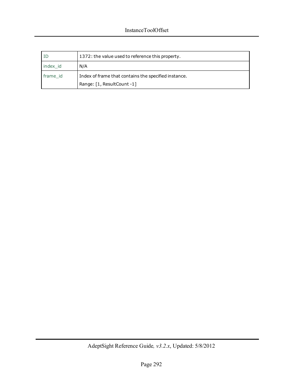 Adept AdeptSight Reference Guide User Manual | Page 292 / 579