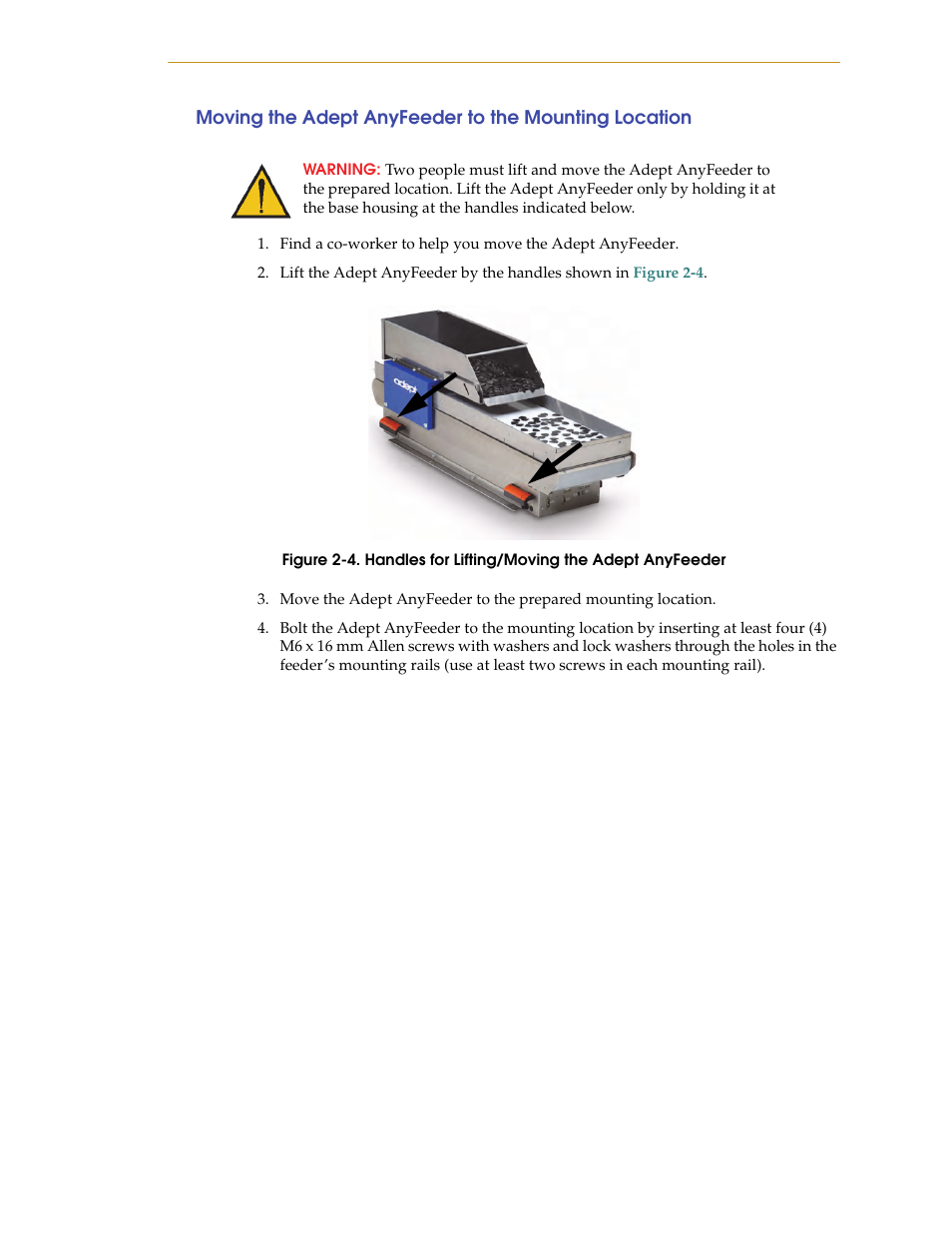 Adept AnyFeeder User Manual | Page 23 / 68