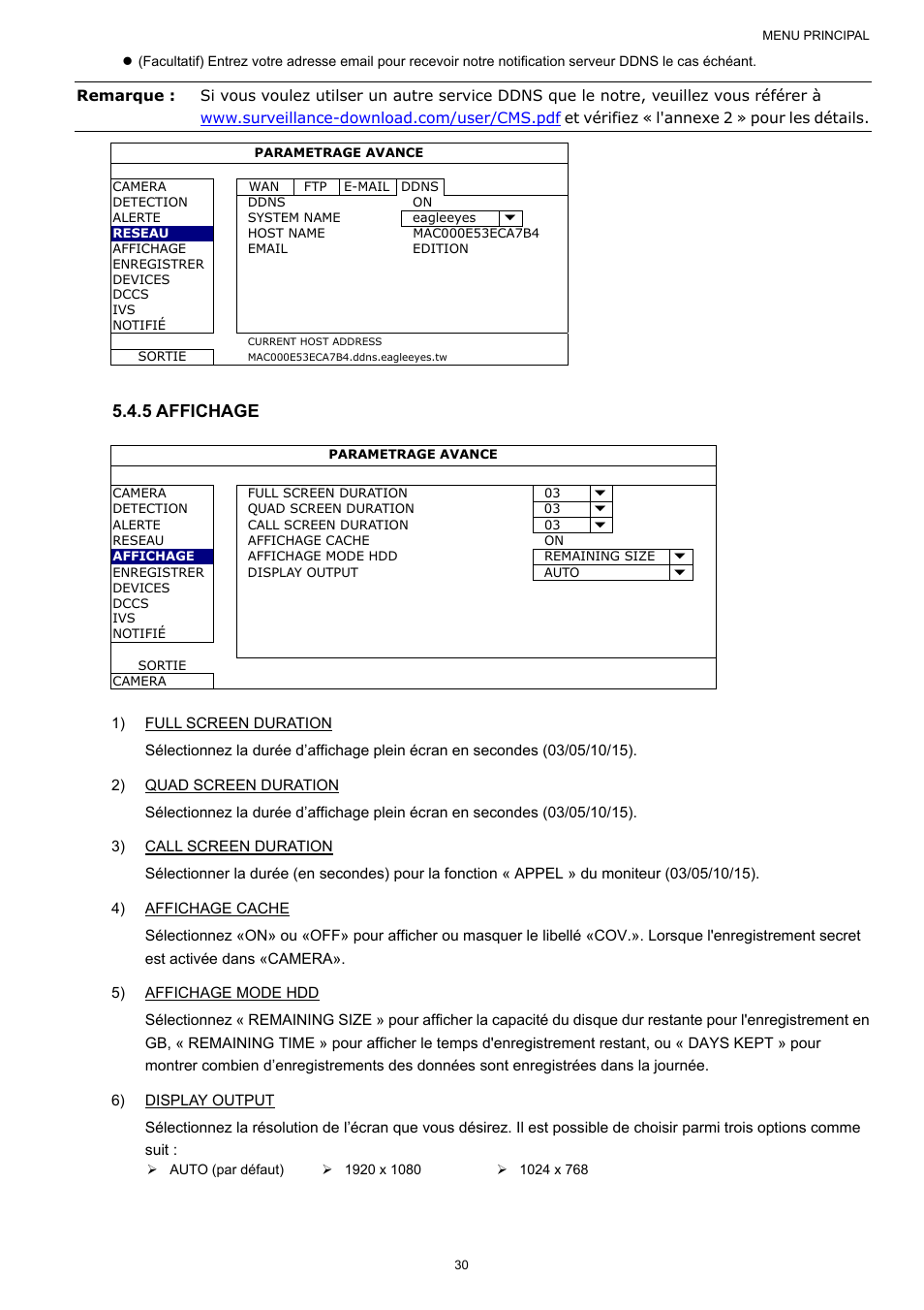 5 affichage | AGI Security SYS-16A901 User Manual User Manual | Page 118 / 459