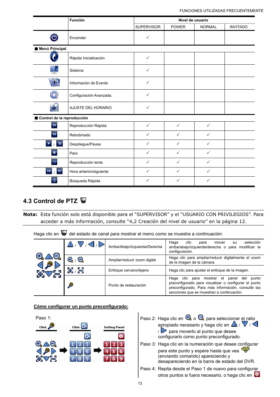 3 control de ptz | AGI Security SYS-16A901 User Manual User Manual | Page 176 / 459