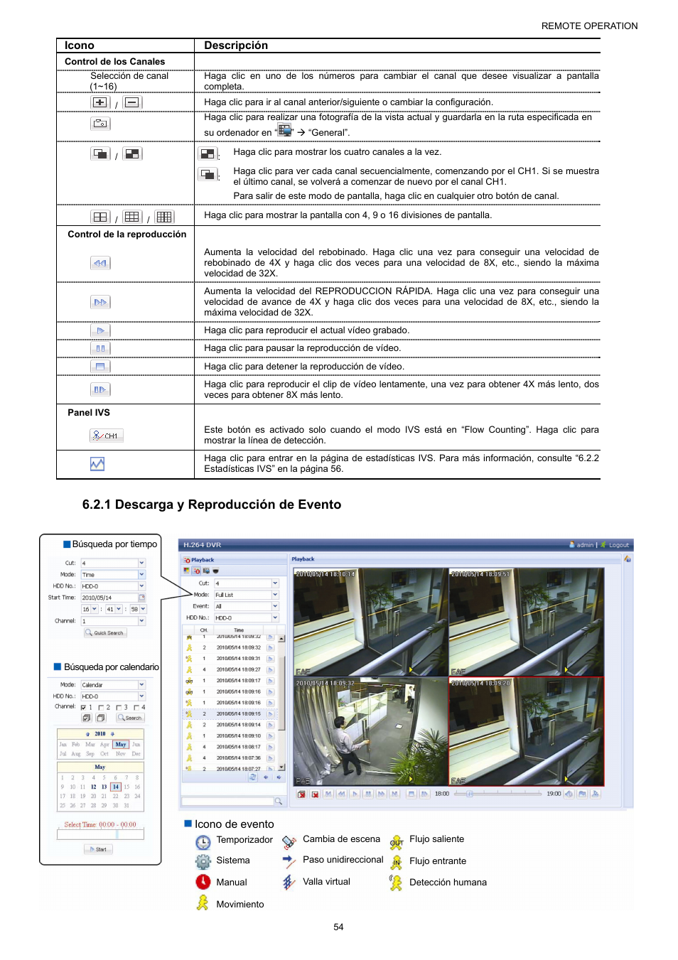 1 descarga y reproducción de evento | AGI Security SYS-16A901 User Manual User Manual | Page 217 / 459