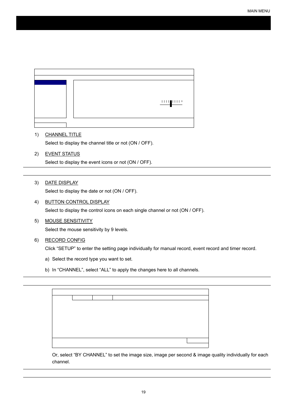 Main menu, 1 quick start, 1 general | Main menu 5.1 quick start | AGI Security SYS-16A901 User Manual User Manual | Page 25 / 459