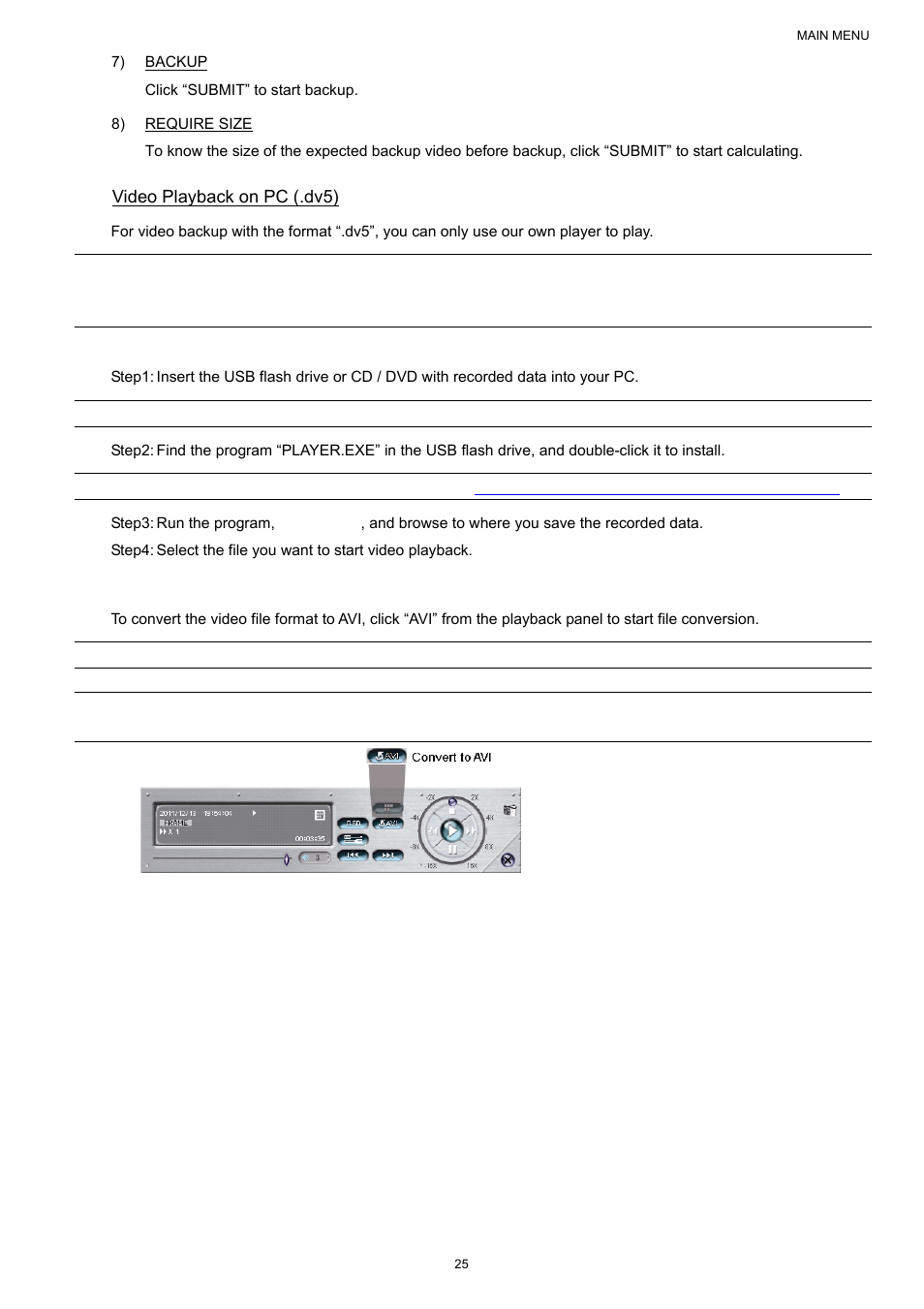 Video playback on pc (.dv5) | AGI Security SYS-16A901 User Manual User Manual | Page 31 / 459